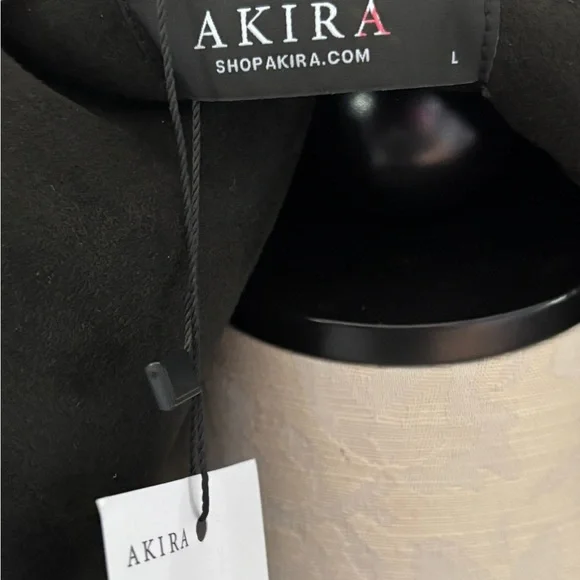 Akira Lola Hooded Faux Fur Jacket NWT - Picture 12 of 12